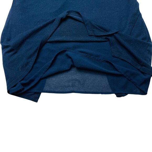 Sfera women’s Sleeveless Layered V-Neck Top M Blue - Picture 4 of 9